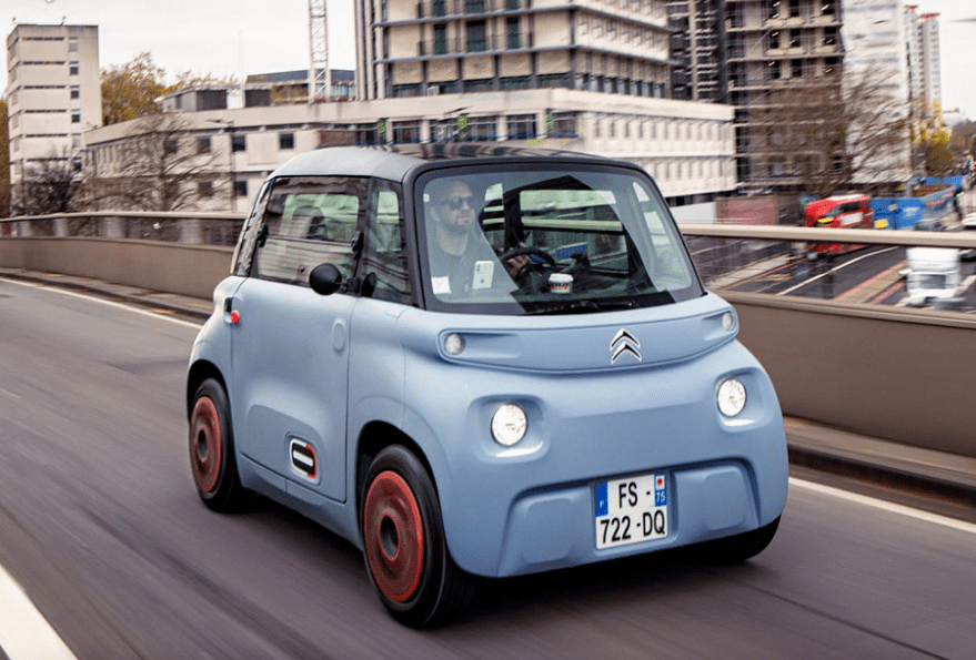 雪铁龙版的宏光mini外观很个性车头车尾长一样两门两座