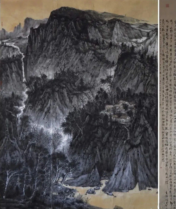 王惠东怀抱古今当代中国画中坚60家笔墨研究观摩展