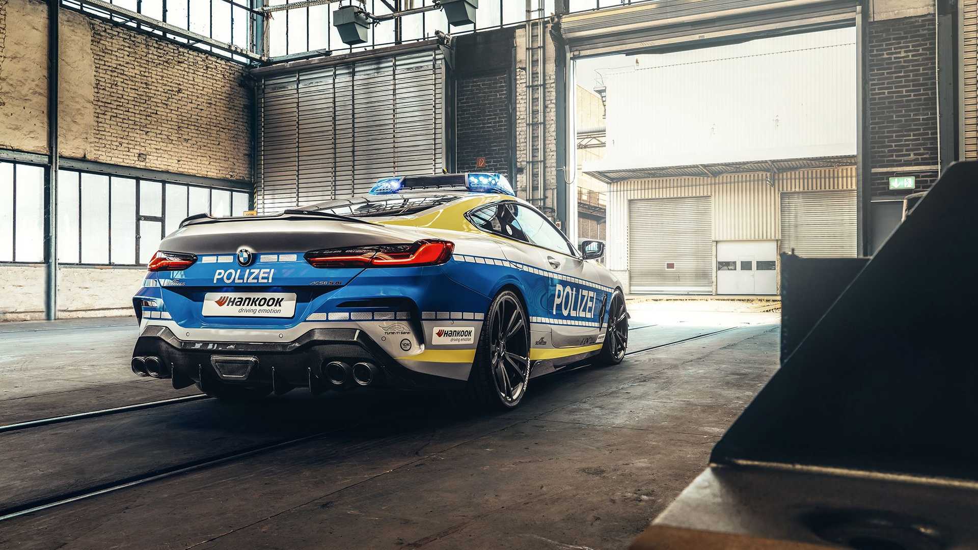 原创快讯|拉风的宝马警车 ac schnitzer推出改装版bmw m850i警车