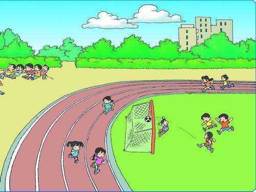 国旗flag-raising ceremony 升旗典礼pole 旗杆sports 运动report