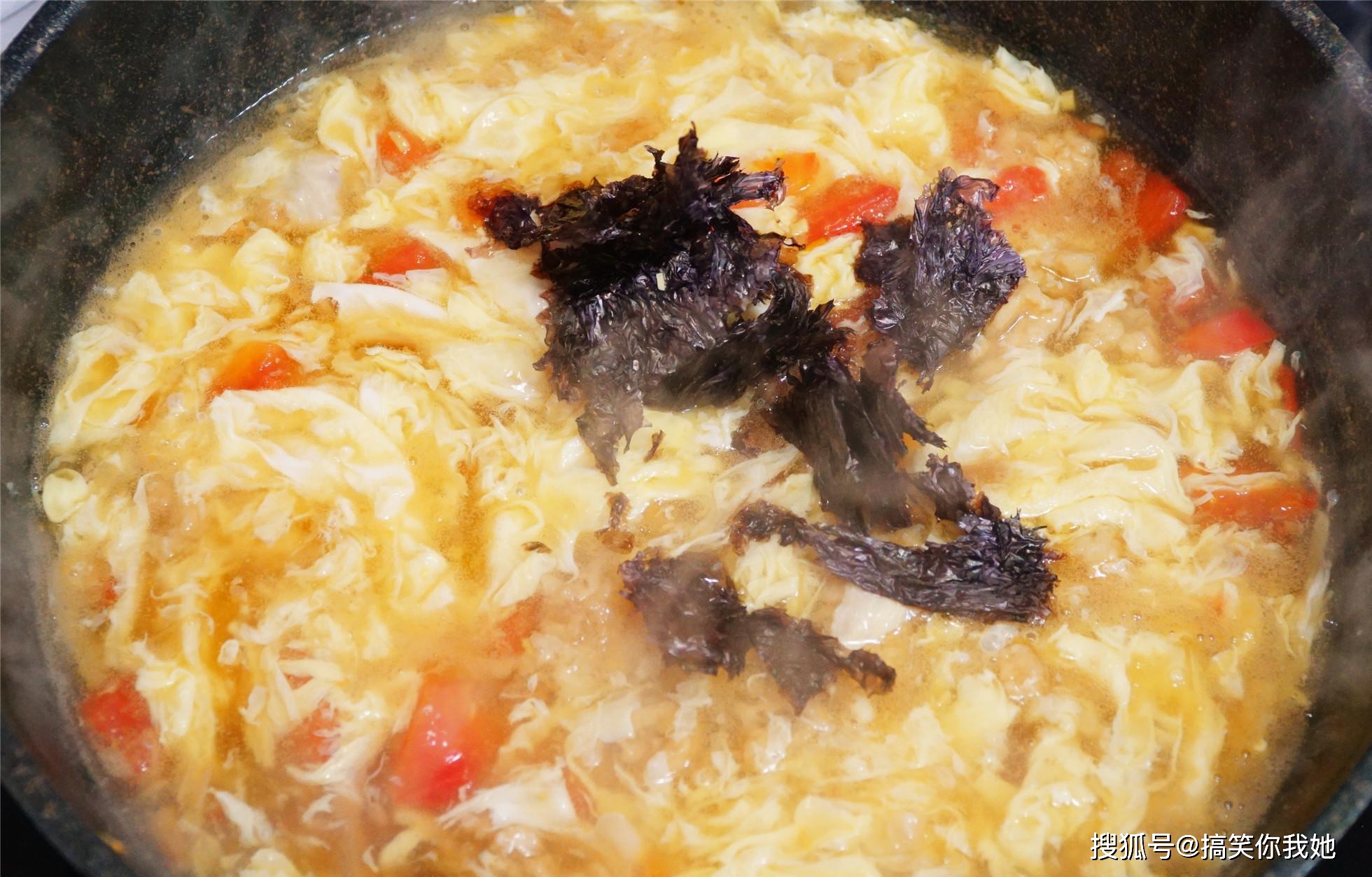 原创这碗汤享誉北方宴会标配你绝想不到鸡蛋做汤这么好喝