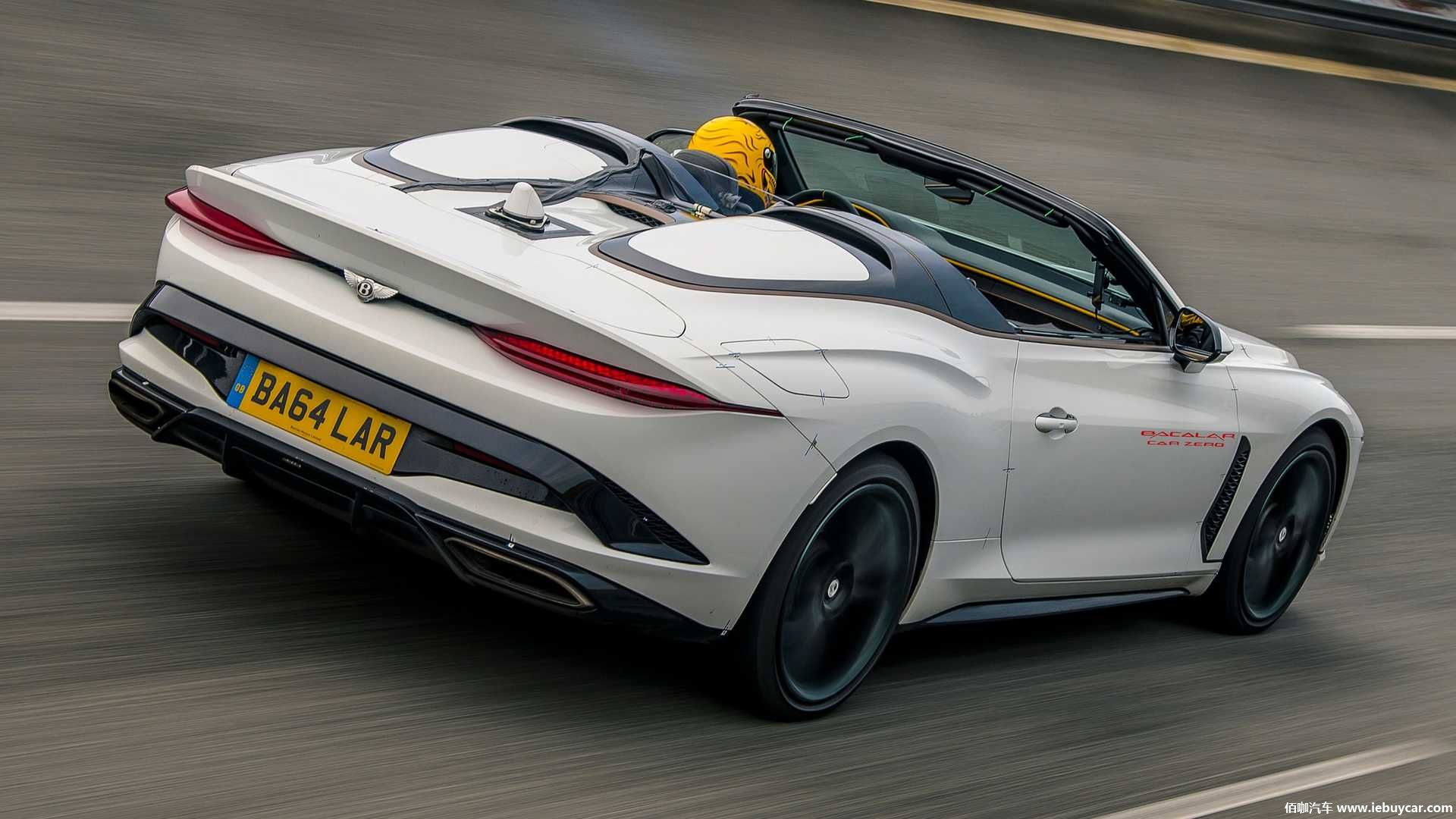 限量定制 宾利bacalar双门双座敞篷实车曝光 搭最先进12缸发动机