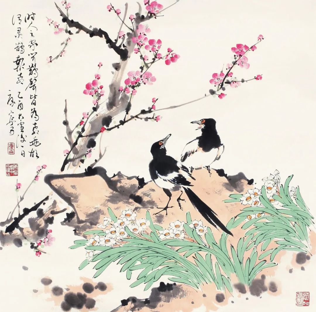 【砚边谈艺】康宁:富于热情,重于生命色彩_花鸟画