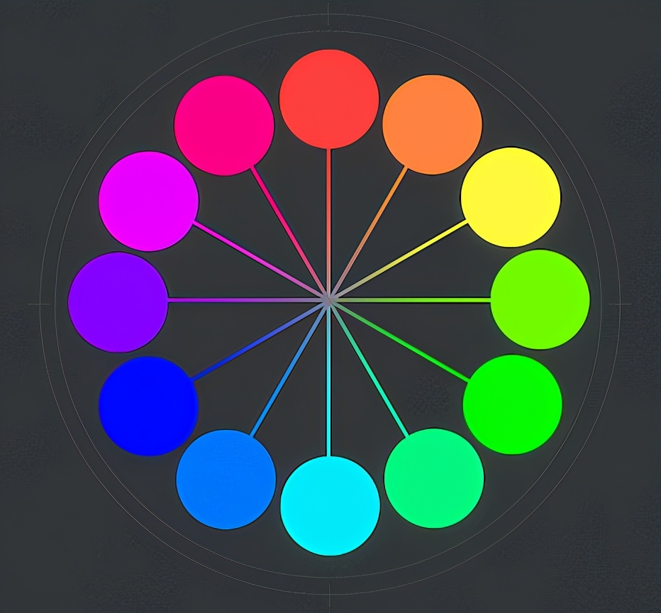 原创绘画新手如何培养色感色感培养要从配色开始学色彩学基础教程