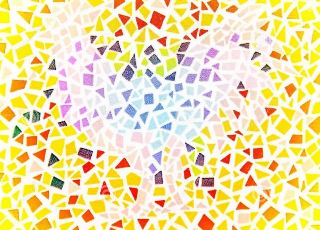 3张色盲图,图中有一匹"马"你能看到吗?不能,就告别方向盘了