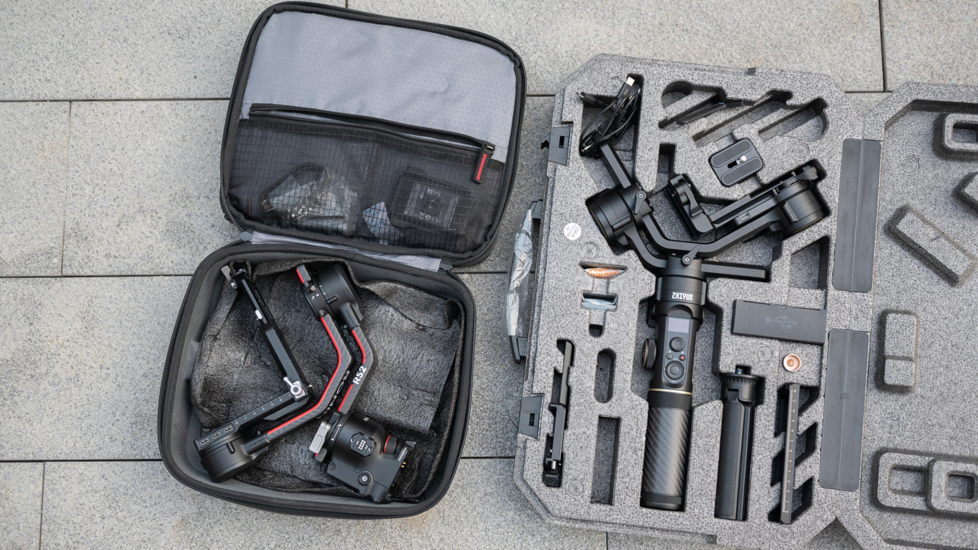 引领专业级稳定器新标杆大疆如影rs2横评云鹤2s