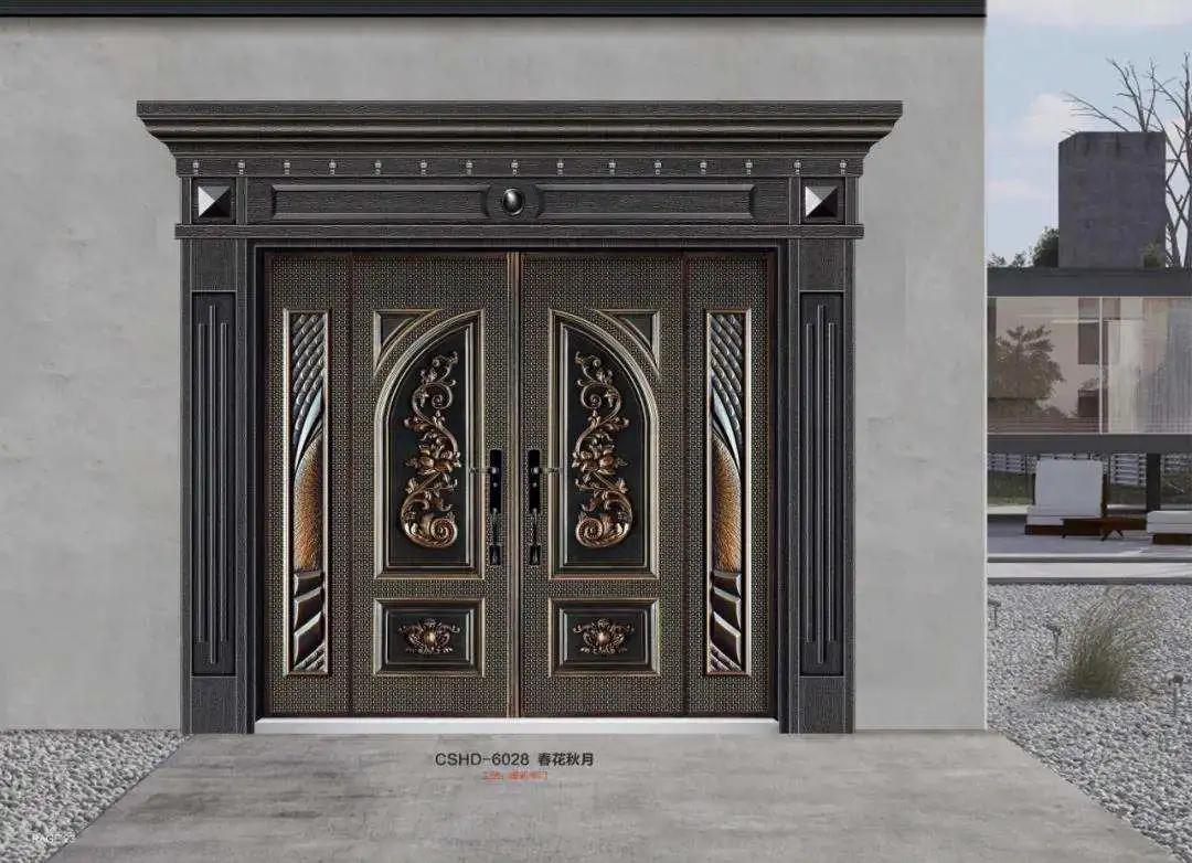 创世华都创世华都别墅大门缔造家居美学的轻奢