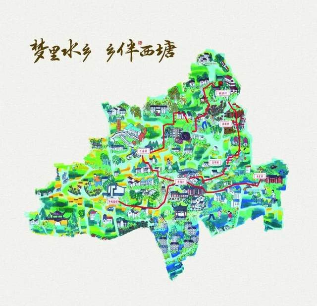 华建集团景域园林承接美丽乡村精品线工程总承包项目