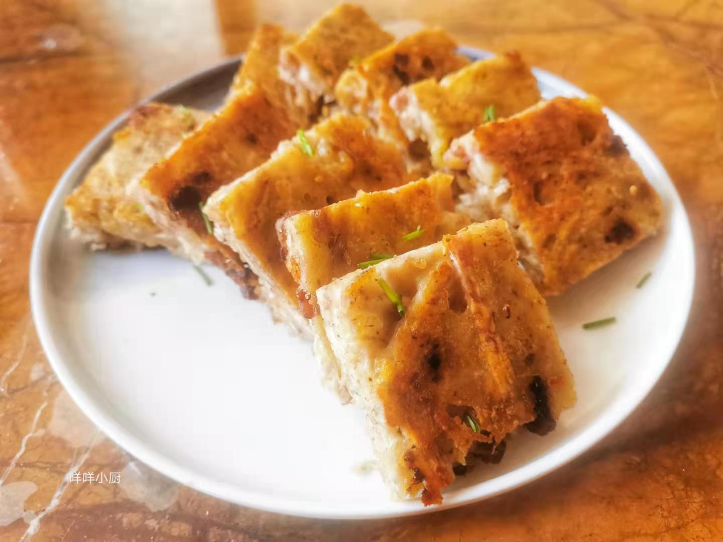 原创最简广式芋头糕分享花2分钟学一学以后不要跑茶楼吃芋头糕了