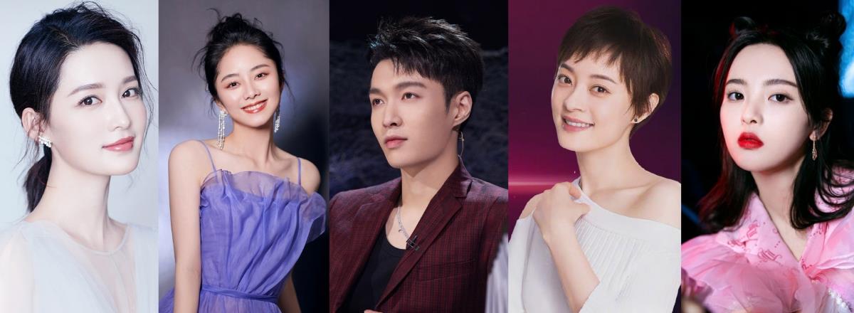 李沁,谭松韵,张艺兴,孙俪,杨超越2020年度《艺人网络影响力榜》top 21