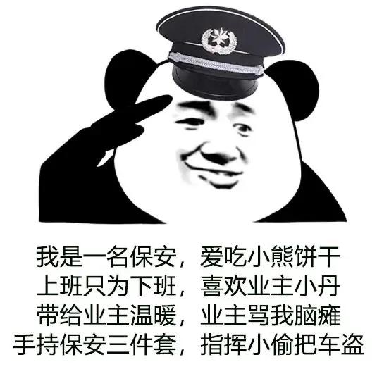 看着这些保安日记想笑又想哭