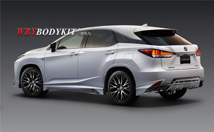 雷克萨斯rx300450h改装trd小包围前唇侧裙后唇尾翼空力套件排气