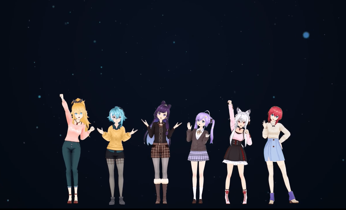 在bw现场开小型演唱会这个虚拟偶像企划真的强