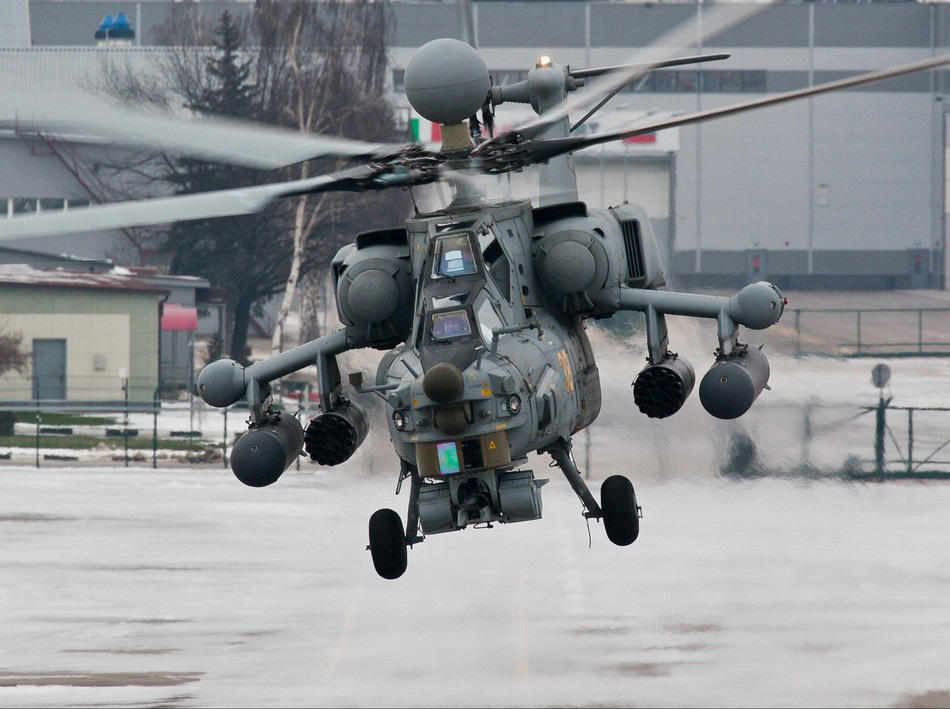 武器装备:米-28浩劫武装直升机高清图片