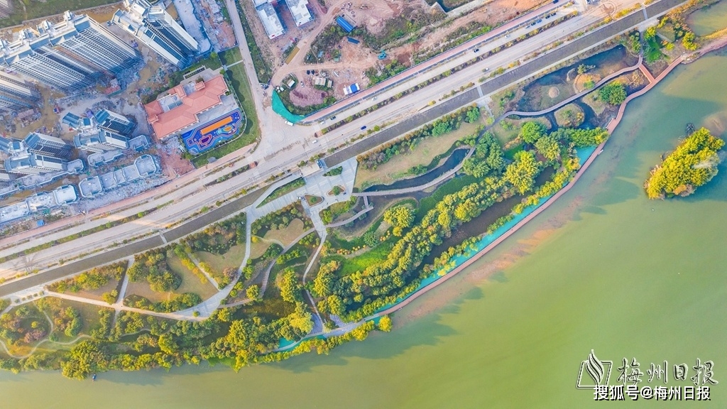 有图有真相！广东梅州芹洋湿地公园升级改造后“颜值”飙升