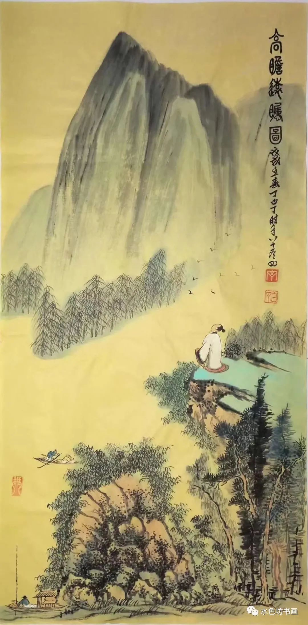 画家专栏 │丁白丁——传统山水画欣赏_代表作品