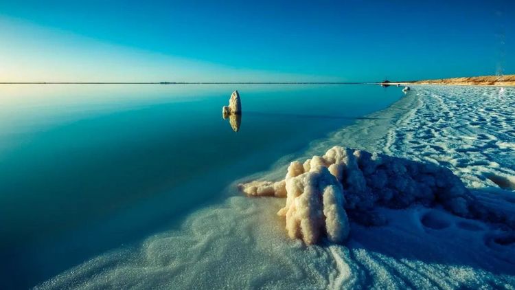 中国第一、世界第二大内陆盐湖——察尔汗盐湖