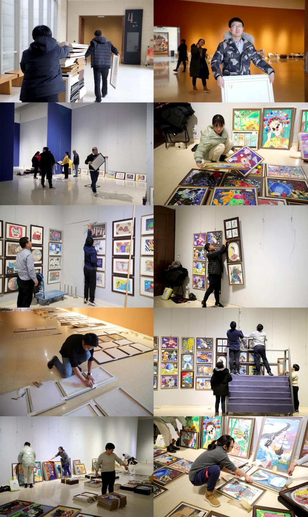 "祖国印象"——贝画美术儿童创意美展在石家庄市美术馆隆重举办