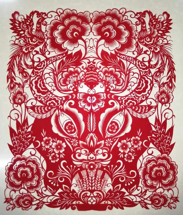 东营市民间文艺家协会"告别2020 祝福2021"剪纸作品欣赏