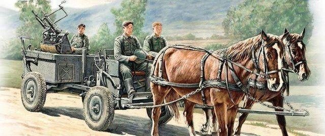 德军标准马车图片