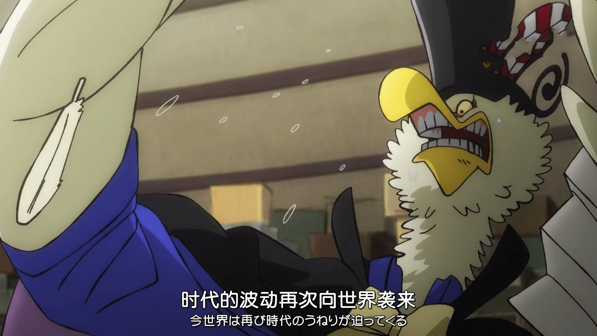 原创海贼王新年第一集摩根斯发布假新闻引起革命军哀声四起