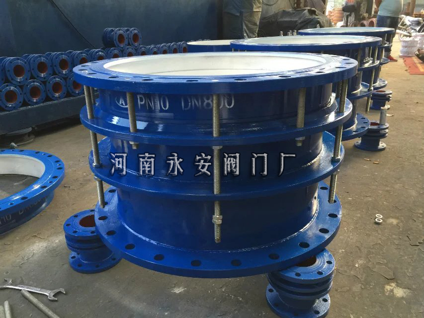 vssja-2 b2f双法兰限位伸缩节的安装方法_管道