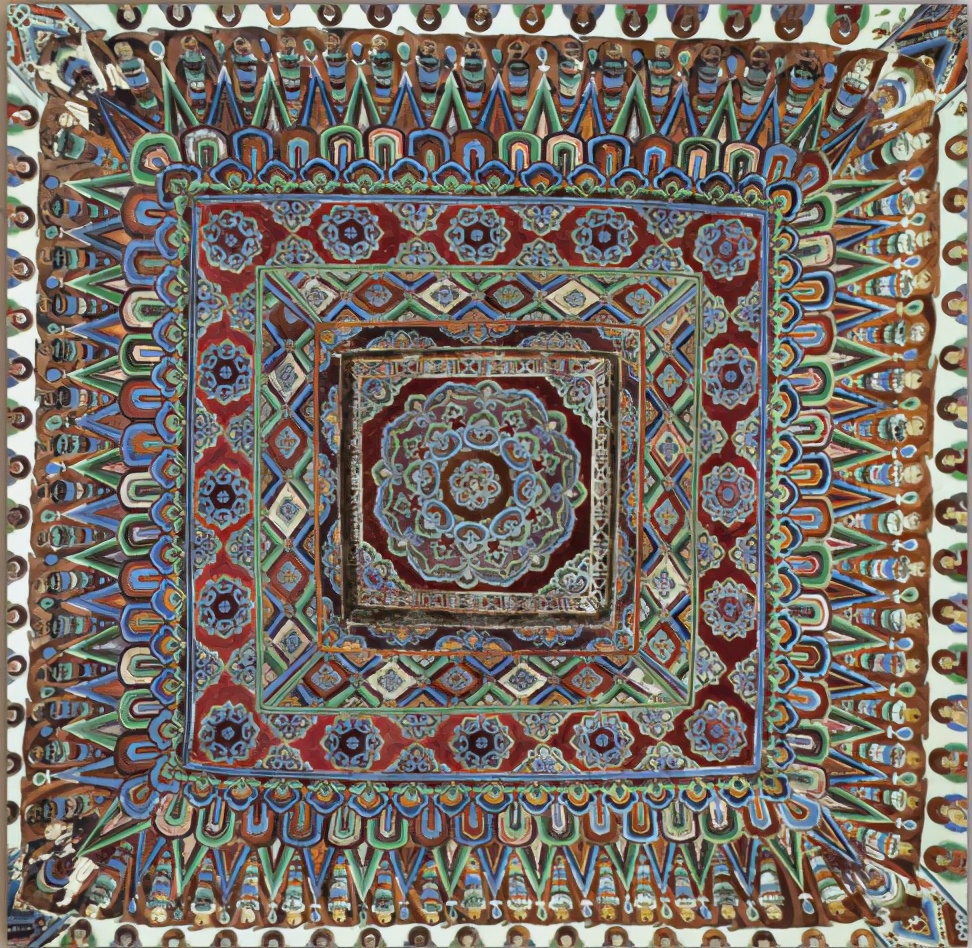 莫高窟盛唐第320窟藻井