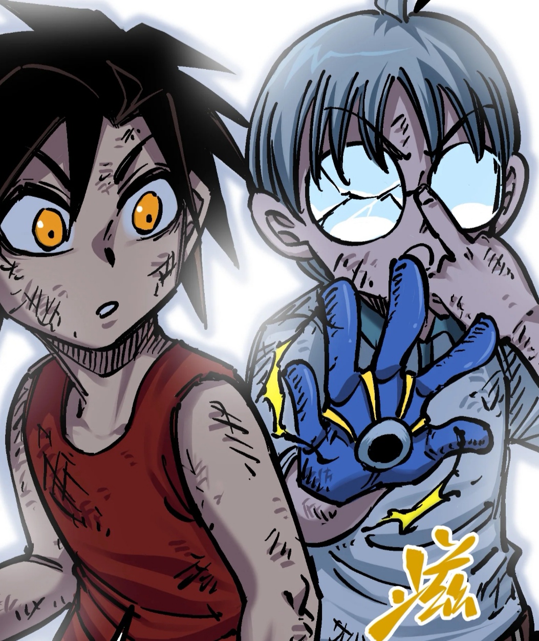 刺客伍六七:白其和莫浪逃出聚灵山,两人成为异姓兄弟