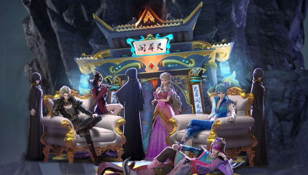 叶罗丽:圣级仙子宫殿很独特,花蕾堡奢华,这两仙子同住一个宫殿_仙境