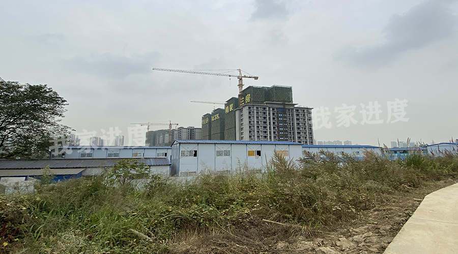 成都精装盘奥山府九重锦楼盘周边进度更新
