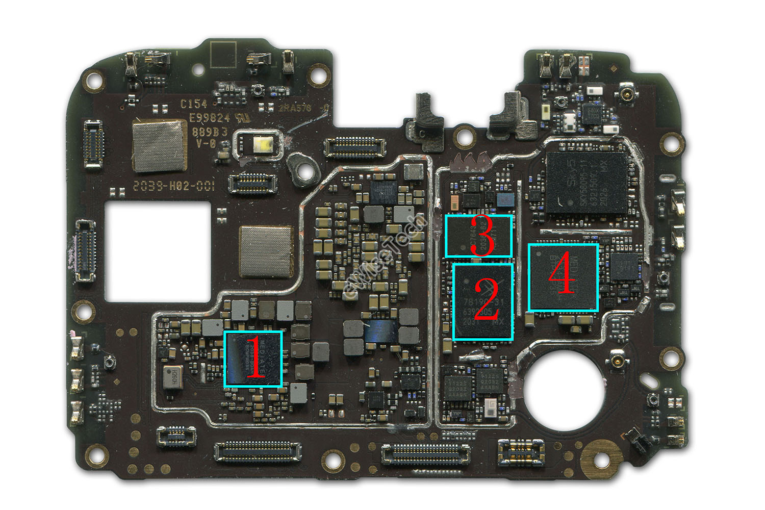 e拆解:千元5g realme q2i如何控制成本,实现998的售价_主板