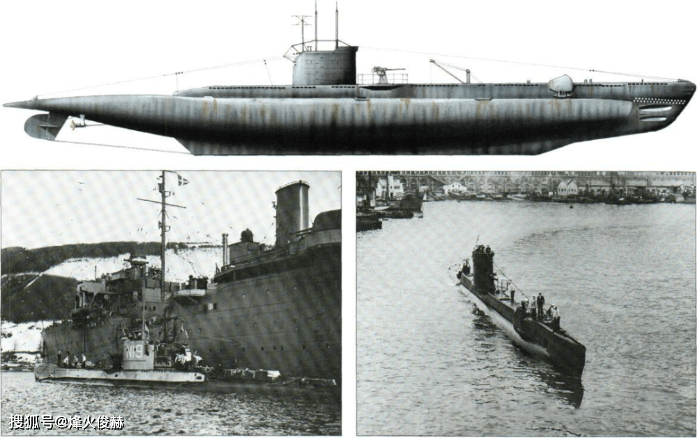 二战英国S级潜艇图片
