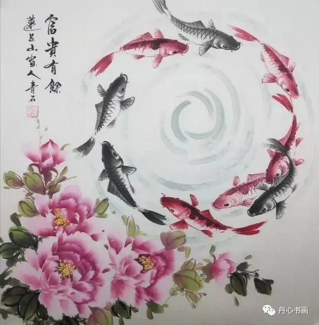 趣味生动活灵活现花鸟画家青石吕壮丽