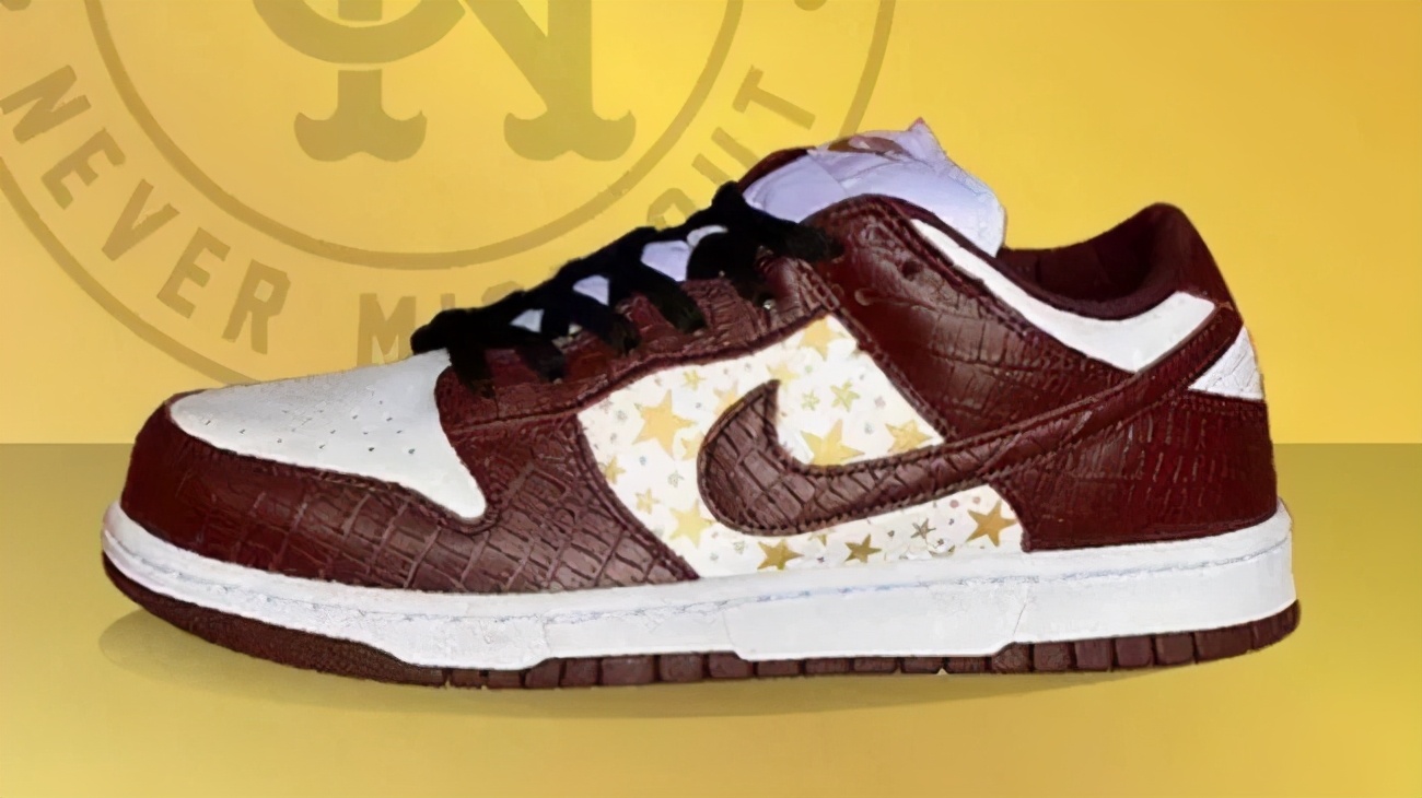藤原浩上脚dunk,暗示"盖章联名"?_nike