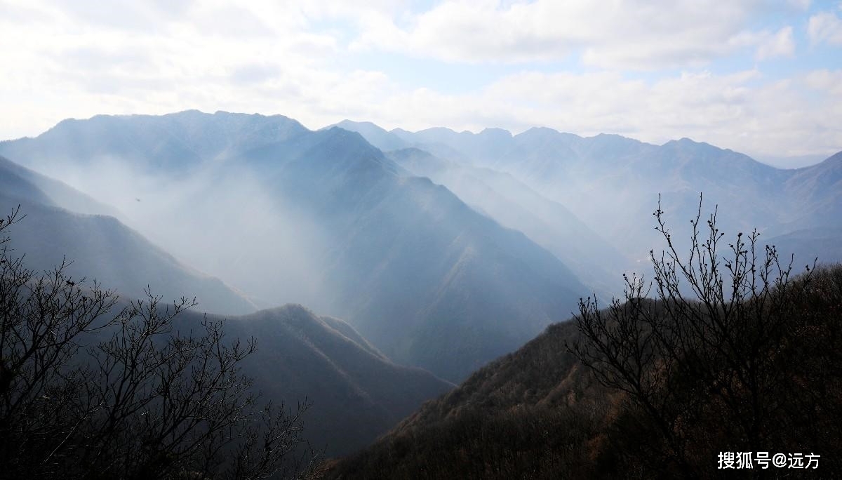 走遍蓝田2020辋川镇冷水沟村穿越旅行3