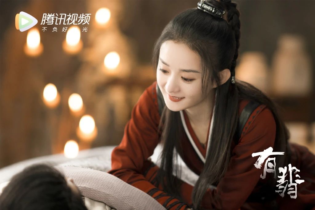 赵丽颖壁纸初见是惊鸿一瞥怦然心动是你