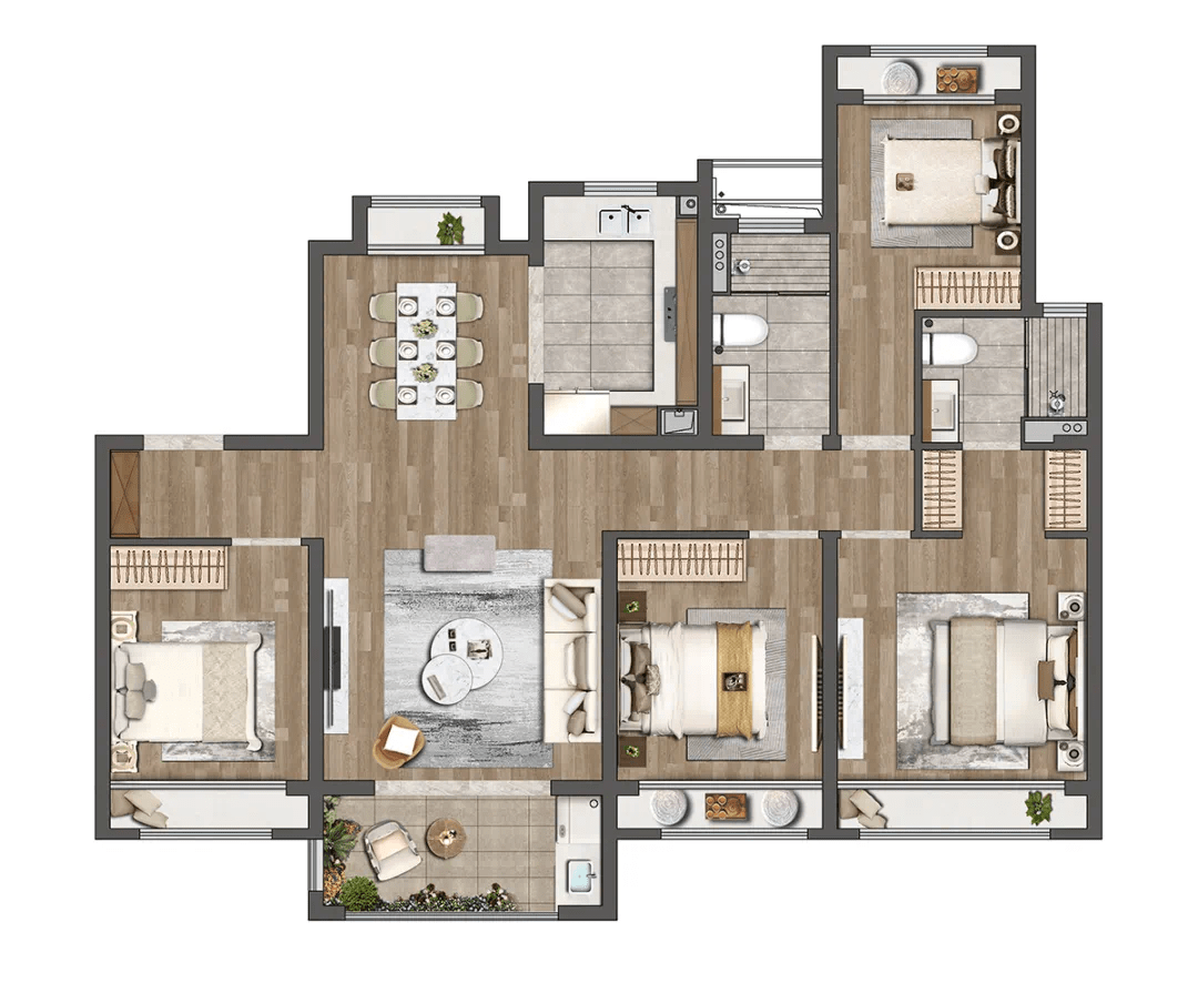 7站直达前滩,新中式热盘【建发浦上湾】居然藏了这么多"惊喜"