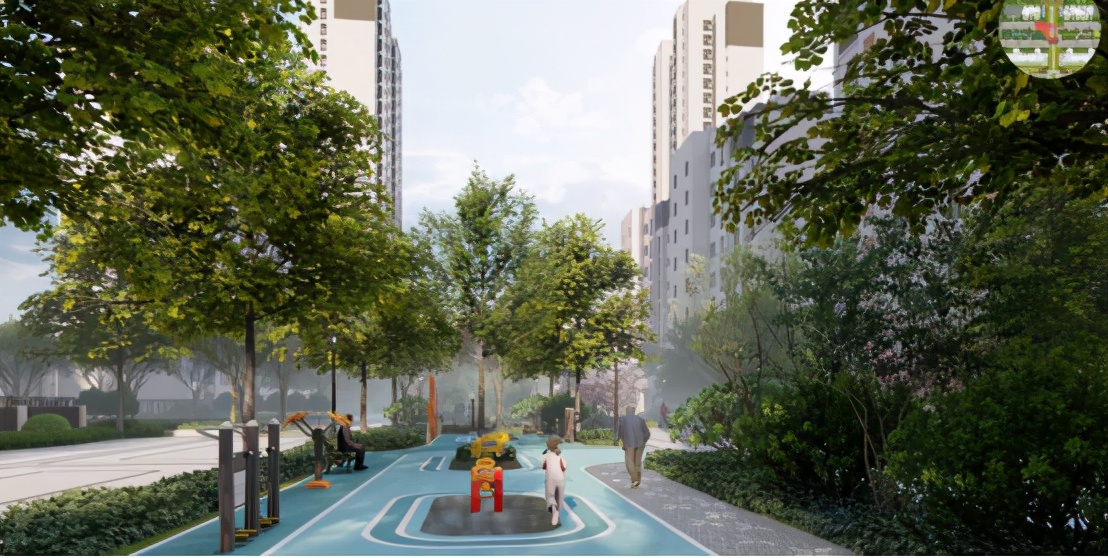 新城逸隽八大逸趣自然组团浓荫静谧全龄乐享