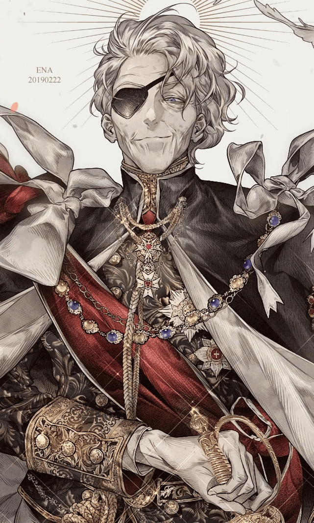 这个大佬也会画了吧,好有贵族范啊!