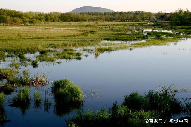 石家庄最大湿地公园，门票免费，时不时还有音乐喷泉