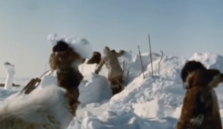 他们在北极圈内建造雪屋，里面能生火做饭吗？