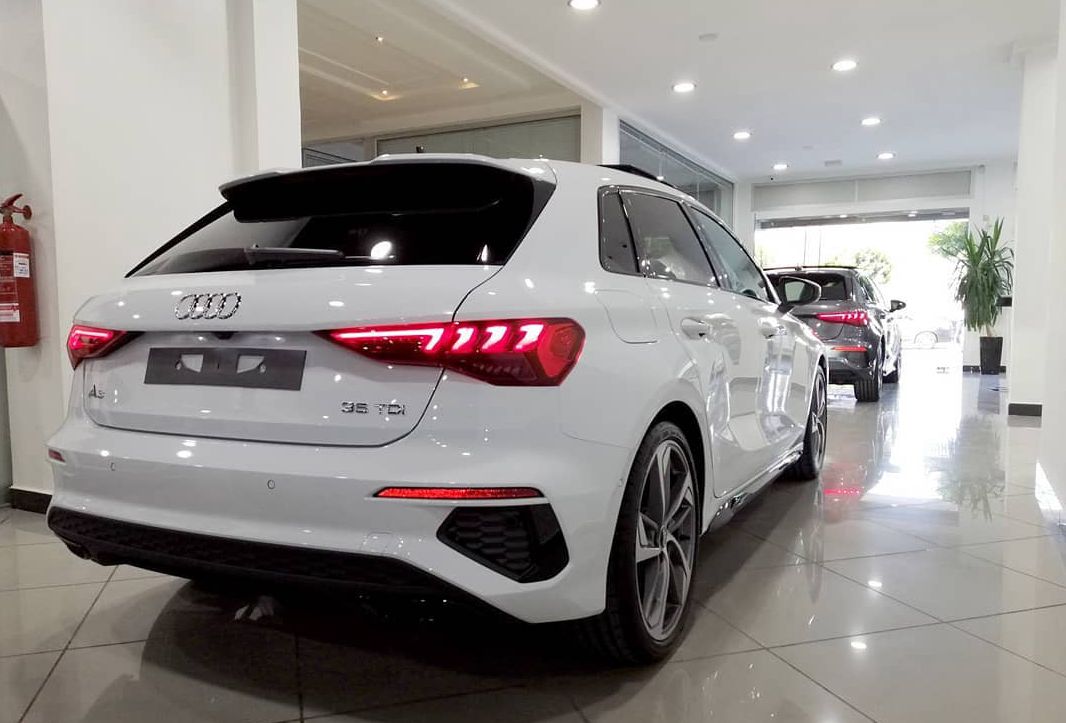 全新奥迪a3两厢版实车 气势比奥迪a4强