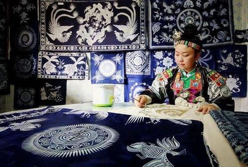 发现非遗之美》——苗族蜡染_搜狐网