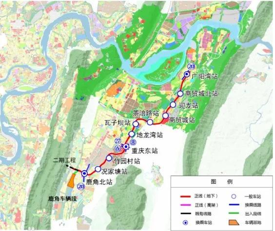 125億重慶軌道交通24號線一期18號線北延施工總承包招標