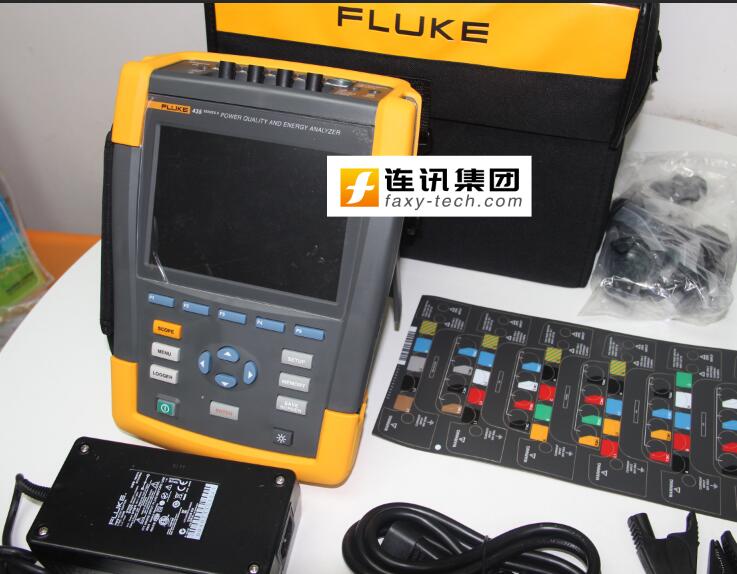 福禄克F438-II软件升级支持power log5.6版本_电压