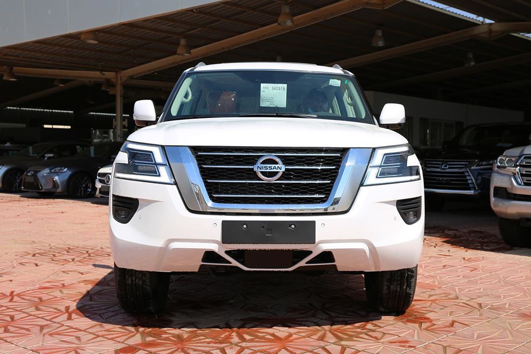 新款日产途乐实车 外观很霸气 内饰很有科技范