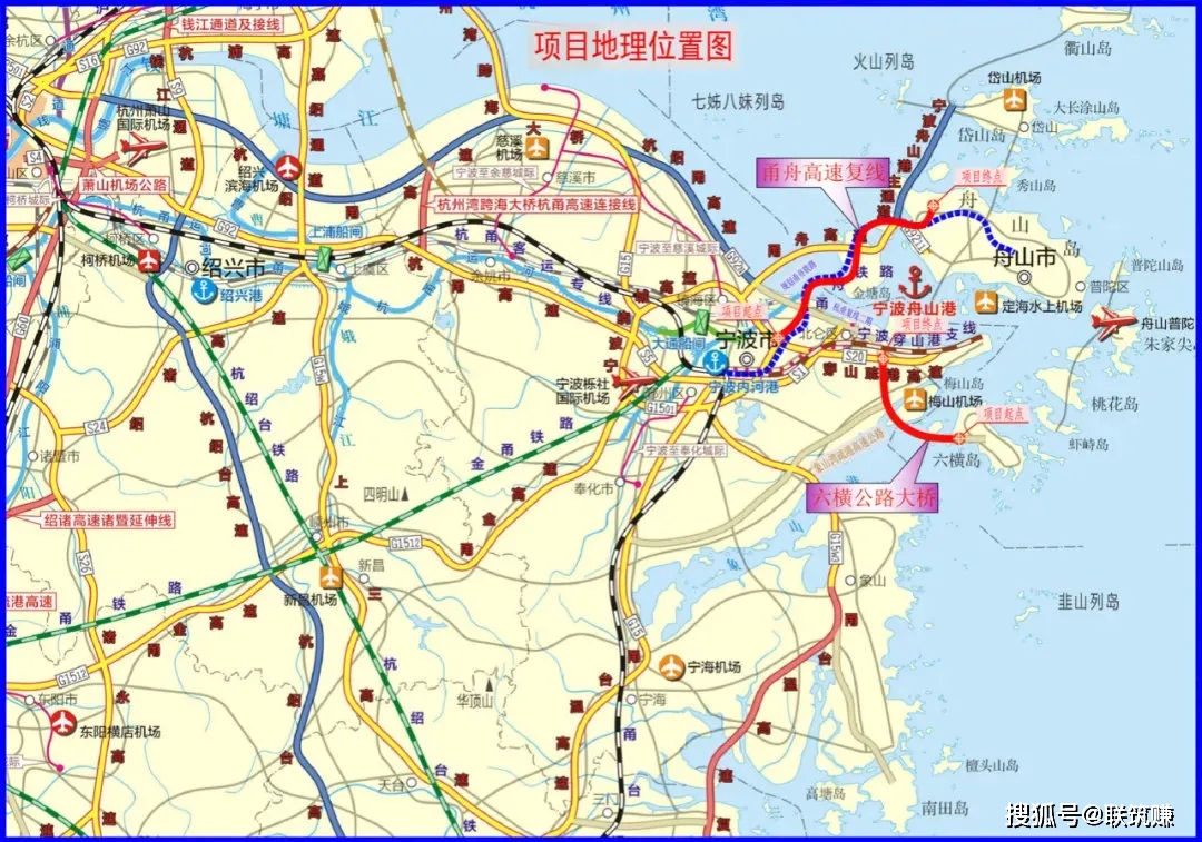 舟岱跨海大桥规划图图片