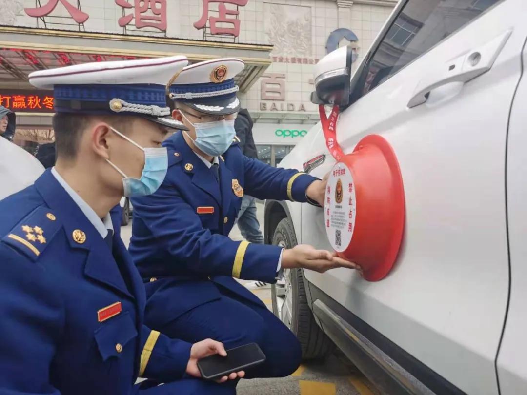 消防车|运城：小装置解决堵占消防通道大难题