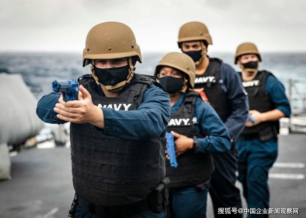 美海陆士兵训练 美国印度洋 太平洋司令部演习瞬间 进行