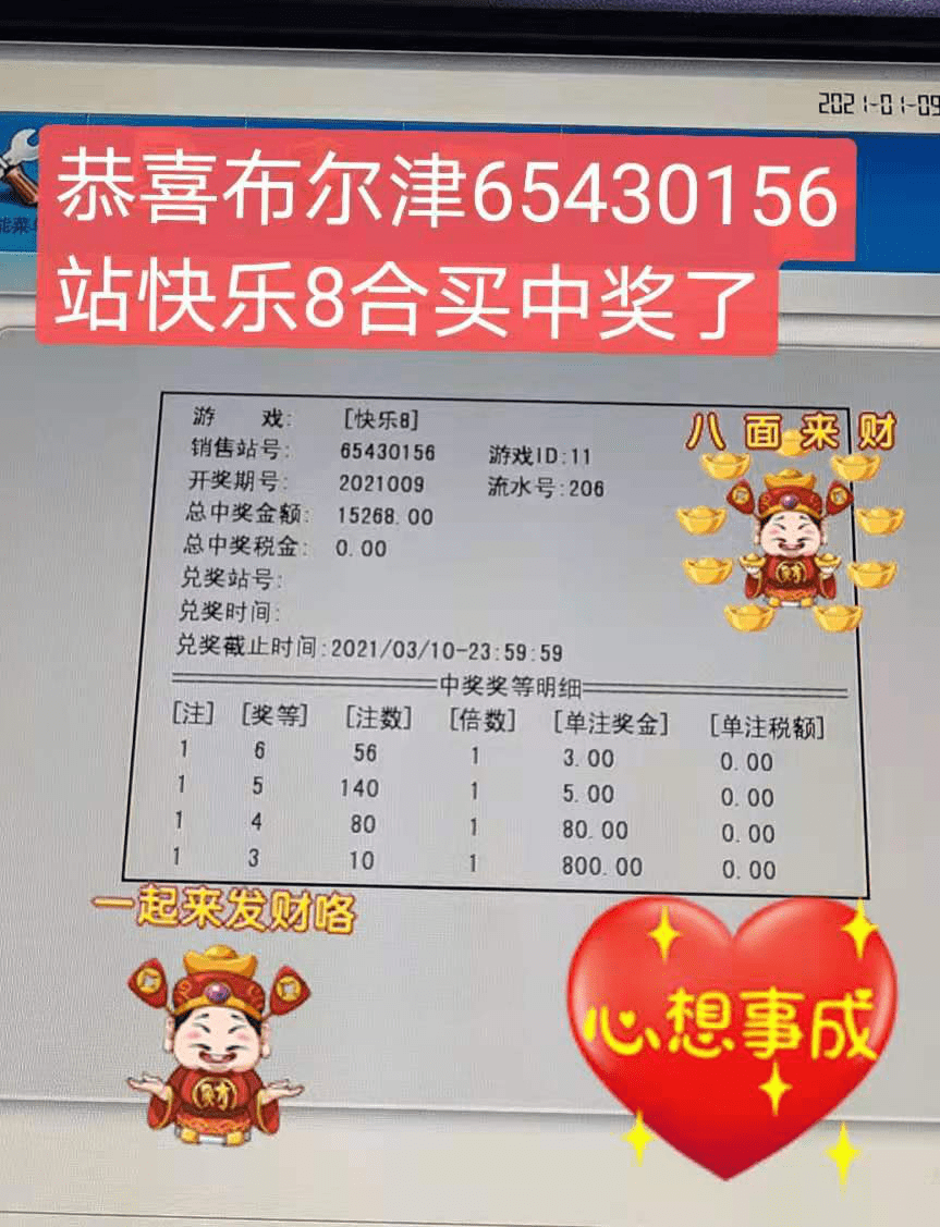 合買快樂8感受快樂中獎